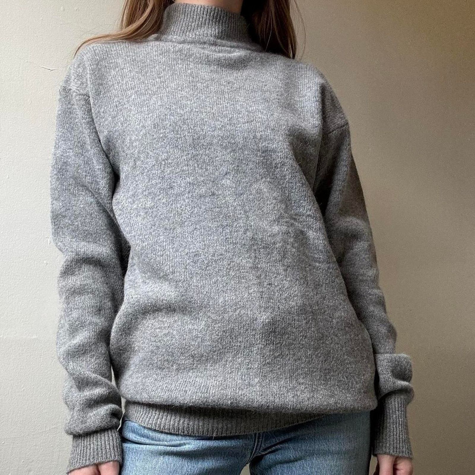 Charter Club Vintage Charter Club Wool Mock Neck Sweater Medium Size M / US 6-8 / IT 42-44 - 2 Thumbnail