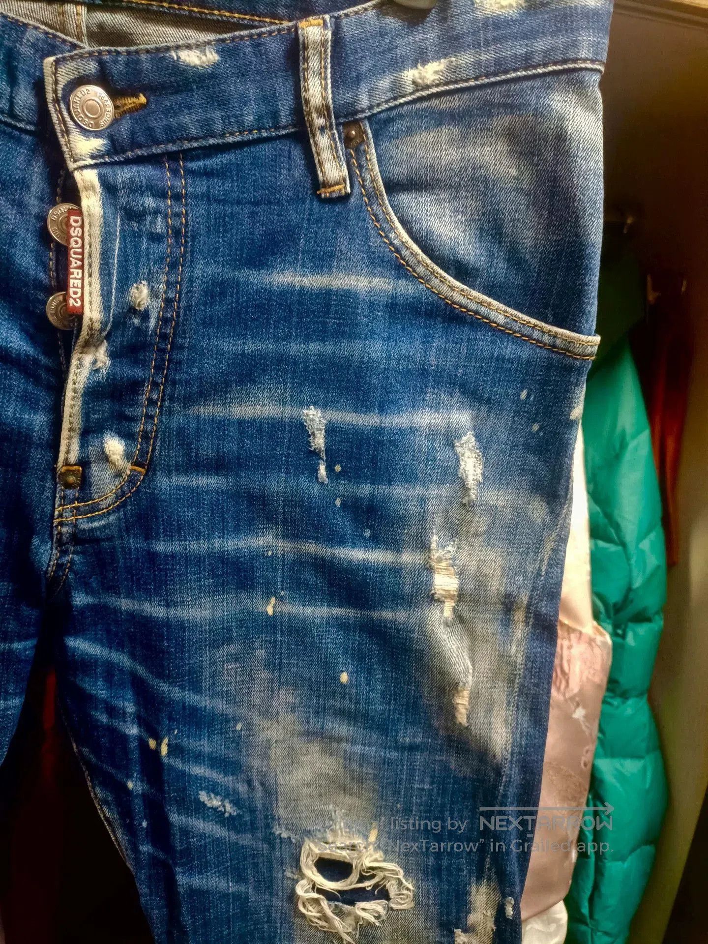Dsquared2 DSQUARED2 D2 Runway CKT Jeans. Size US 32 / EU 48 - 4 Thumbnail