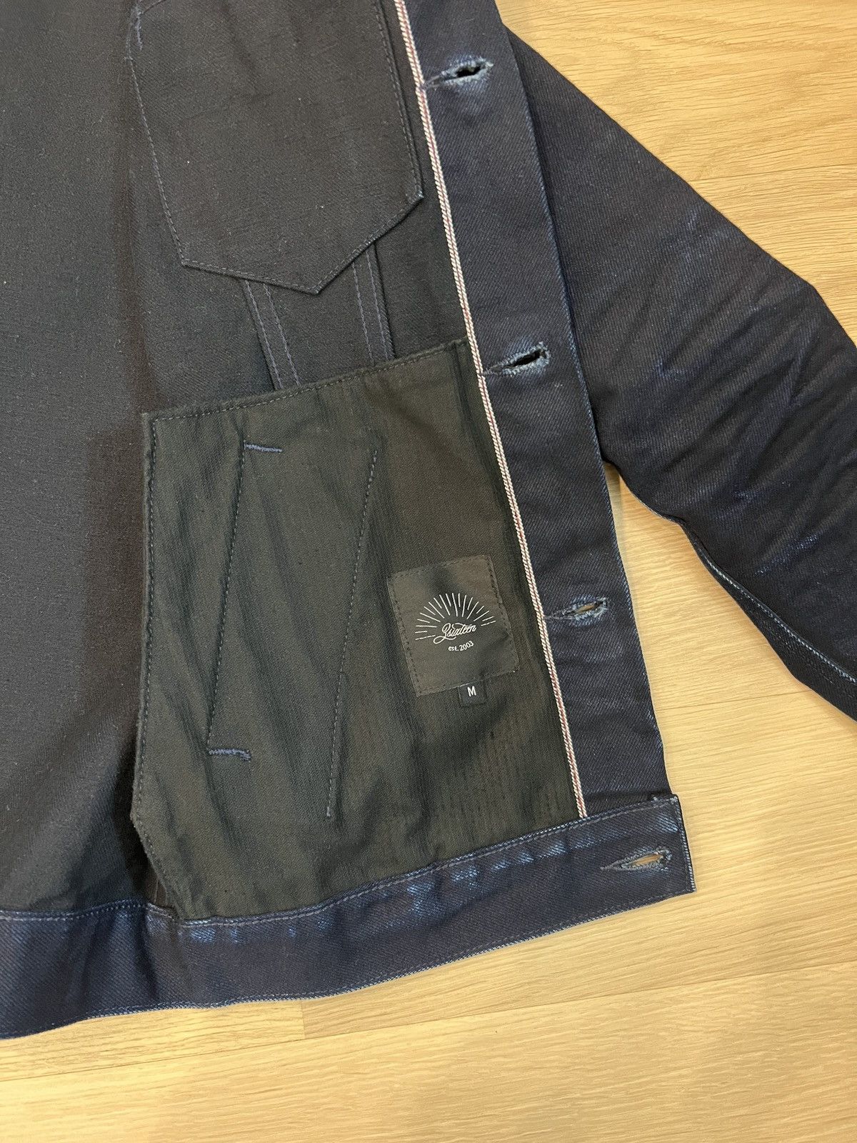 3sixteen 3Sixteen Type 3S shadow selvage denim jacket M (runs small) Size US S / EU 44-46 / 1 - 5 Thumbnail