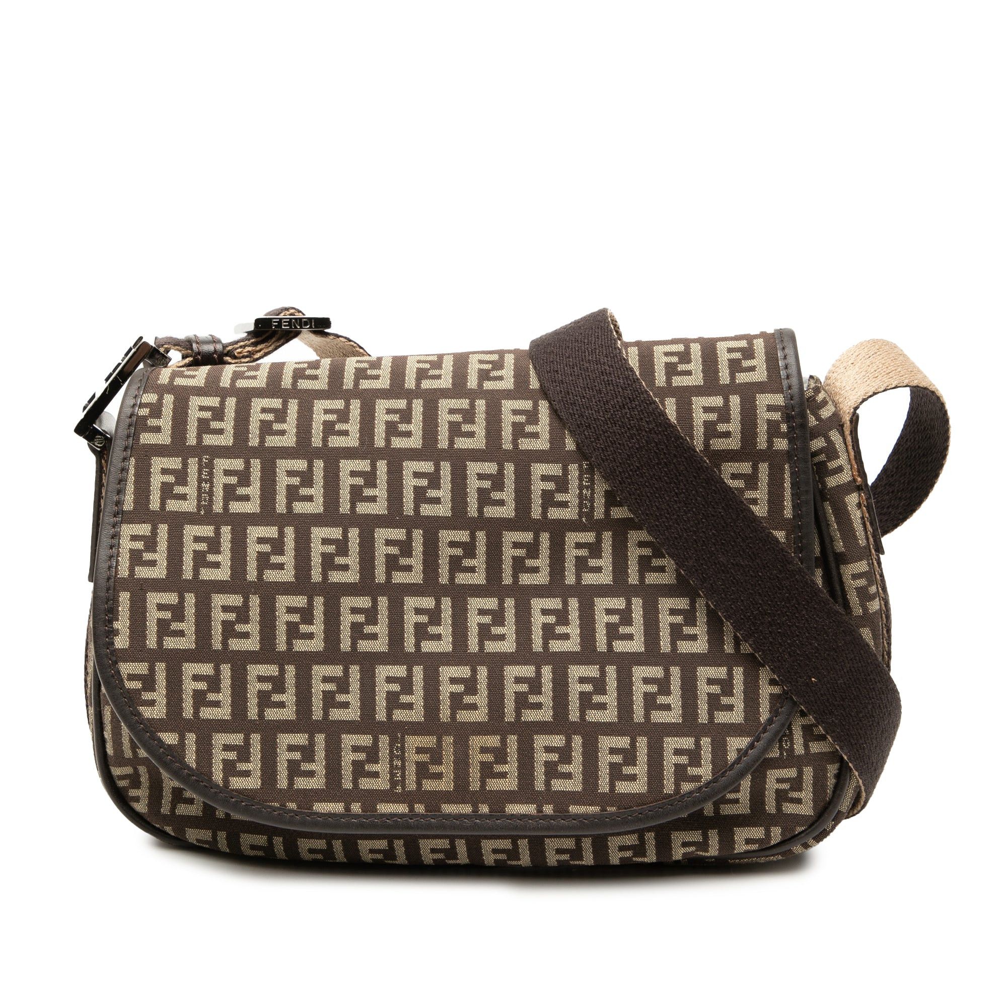 Fendi Zucchino Canvas Crossbody Size ONE SIZE - 1 Thumbnail
