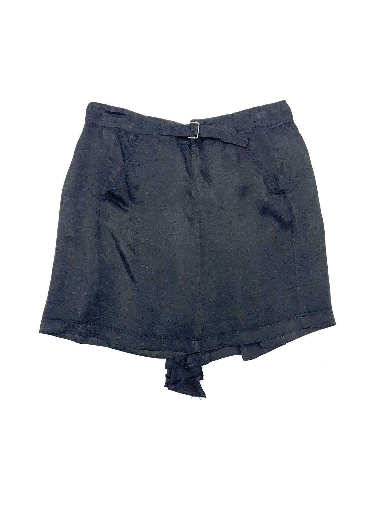 Ann Demeulemeester Ann Demeulemeester Pleaded Silk Mini Skirt Size 25" / US 0 / IT 36 - 1 Thumbnail