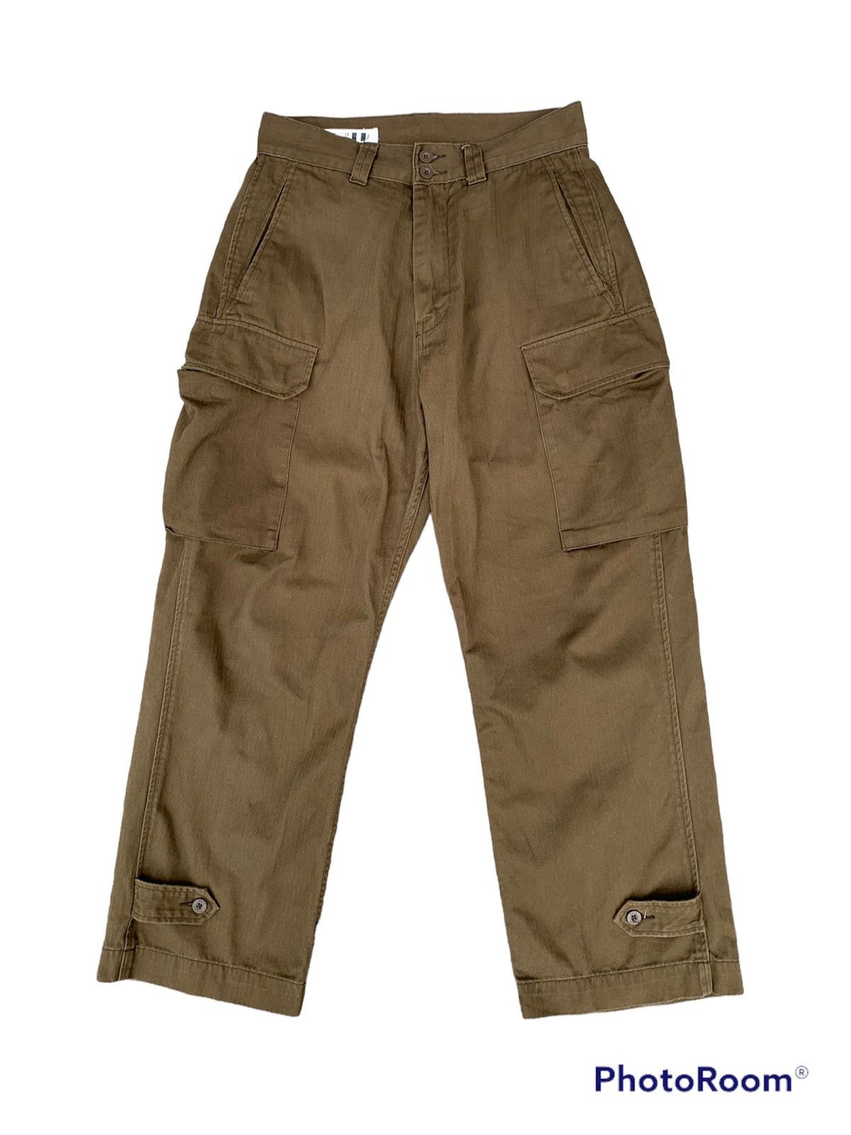 image of Military Back Number Re-Vintage Mulitary Utility Tactical Cargo Pants in Green, Men's (Size 29)