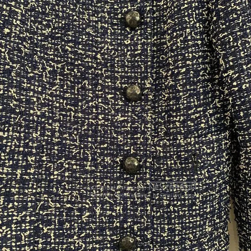 Chanel Chanel Blue Wool Women's Jacket . Size XS / US 0-2 / IT 36-38 - 4 Thumbnail