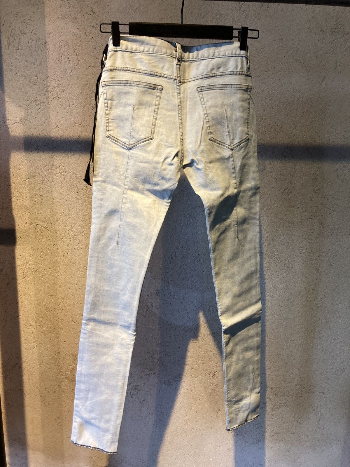 Fagassent Toshiki Aoki Seigeki Very Light Blue Denim Size US 26 / EU 42 - 7 Thumbnail