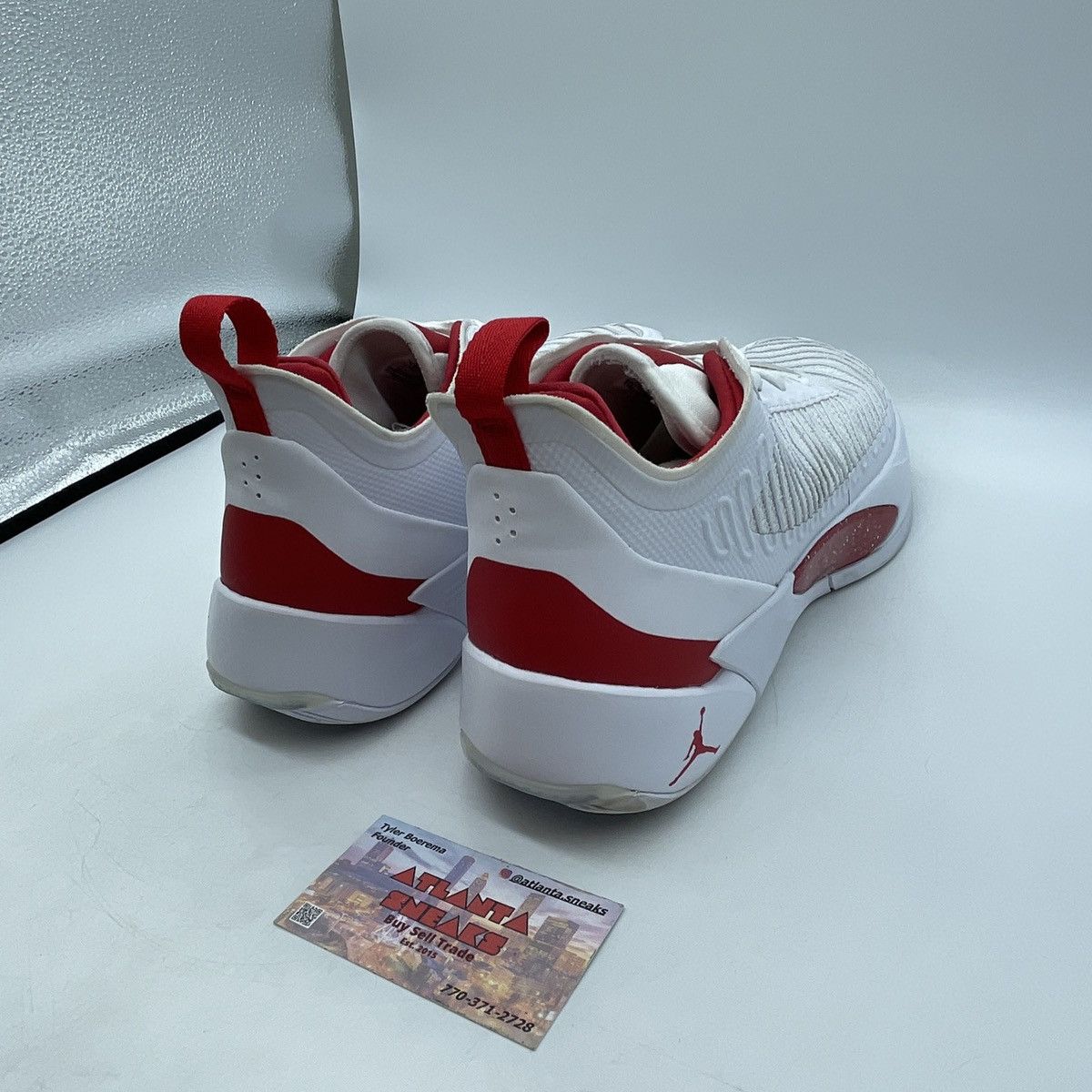 Jordan Brand Jordan Luka 1 white fire red Size US 13 / EU 46 - 5 Thumbnail