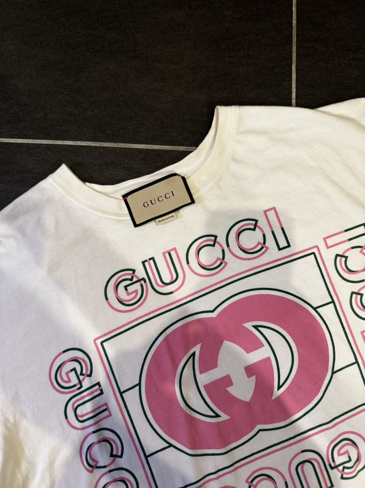 Gucci Gucci Vintage Logo T-Shirt Size M / US 6-8 / IT 42-44 - 3 Thumbnail