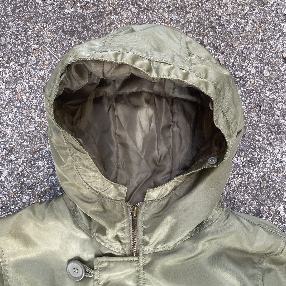 Christian Audigier × Ed Hardy × Von Dutch Von Dutch M65 Bomber Military Jacket Army Green Size US XS / EU 42 / 0 - 6 Thumbnail