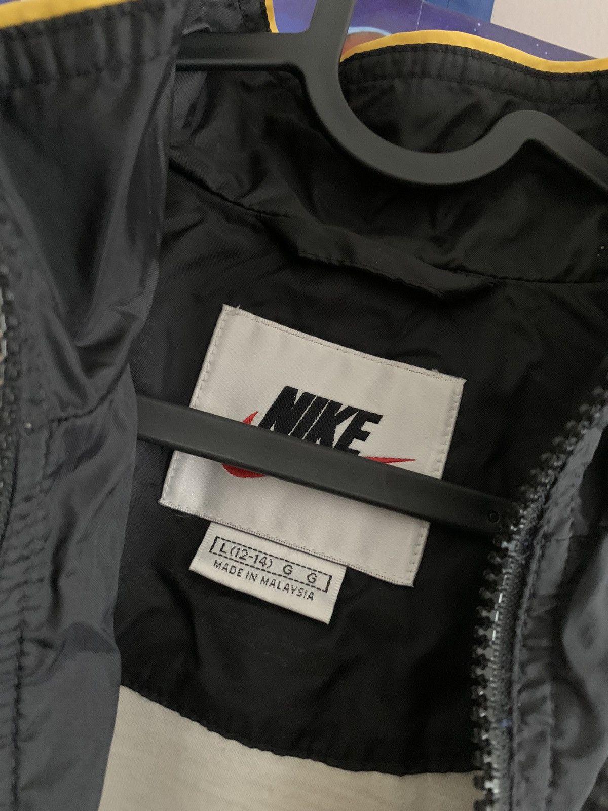 Nike × Vintage 90s Vintage Nike Windbreaker Light Jacket Size US L / EU 52-54 / 3 - 4 Thumbnail