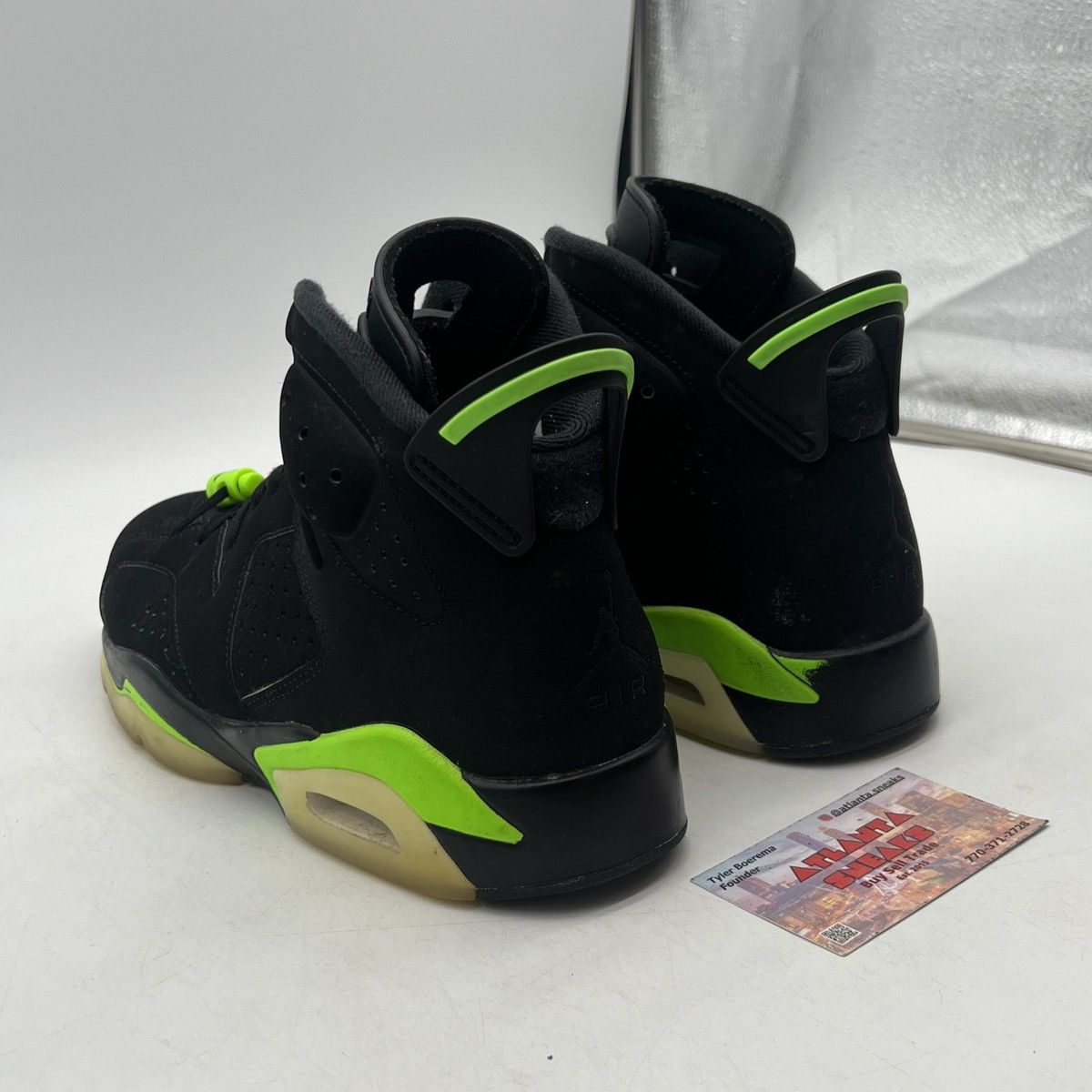 Jordan Brand Air Jordan 6 electric green Size US 8.5 / EU 41-42 - 4 Thumbnail