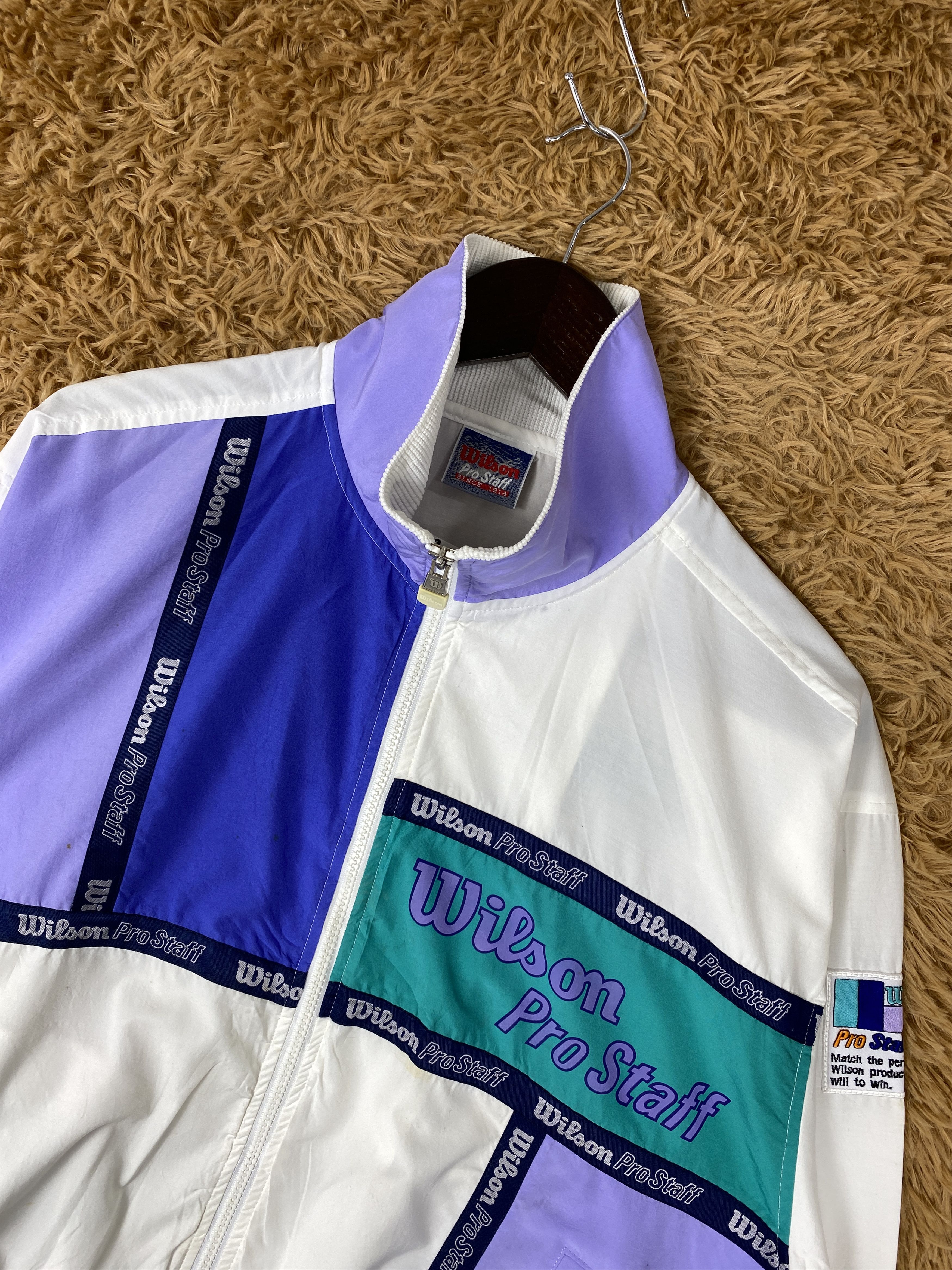 Vintage Vintage 90s Wilson Tape on Jacket J1999 Size US M / EU 48-50 / 2 - 3 Thumbnail