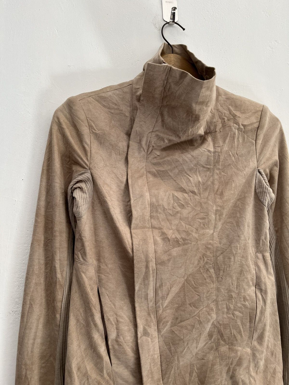 If Six Was Nine Japanese rick owens style shez waxed jacket Size US S / EU 44-46 / 1 - 4 Thumbnail