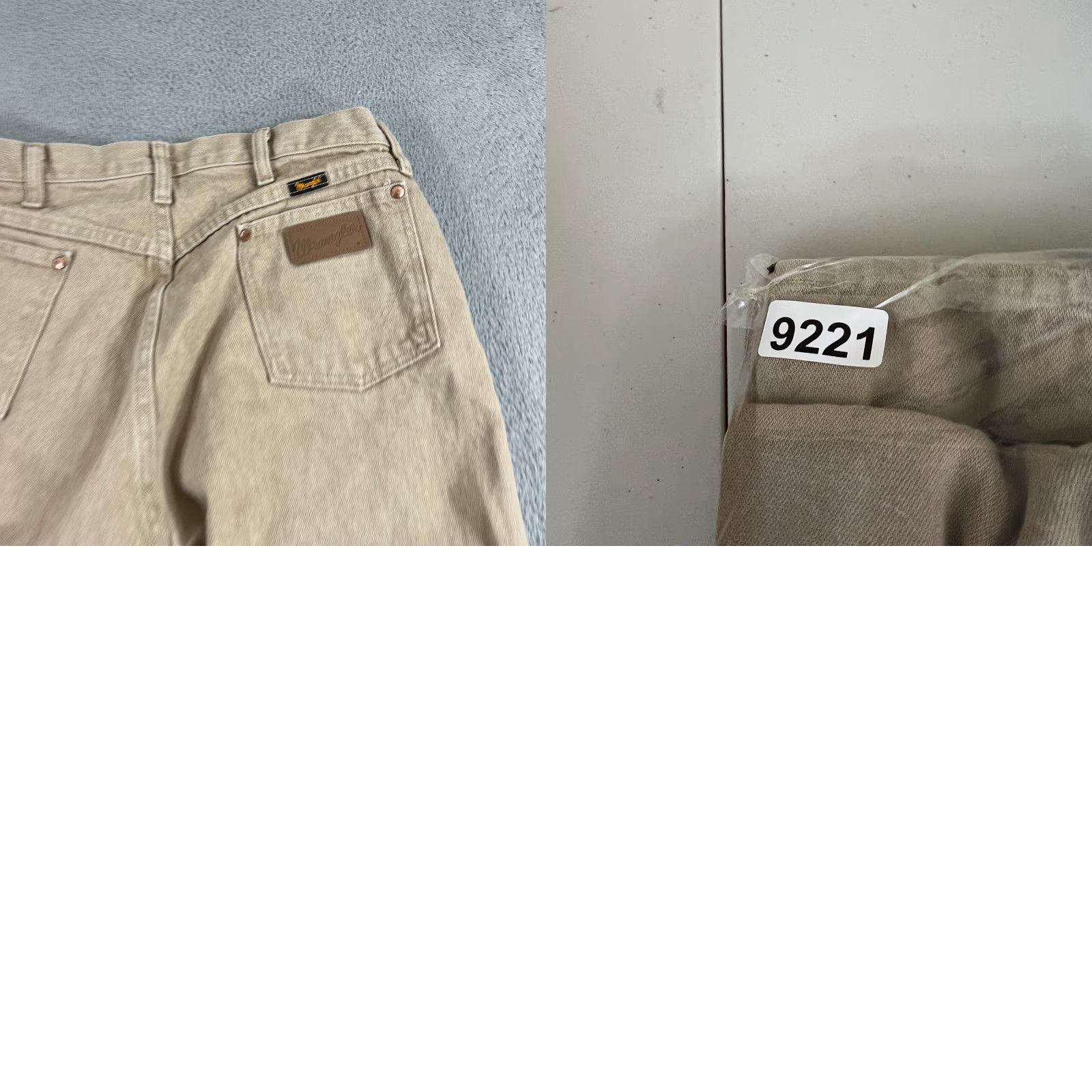 Wrangler Wrangler 1013MWZ Jeans Mens Tan Classic Straight Leg Denim 36x30 Size US 28 / EU 44 - 9 Thumbnail