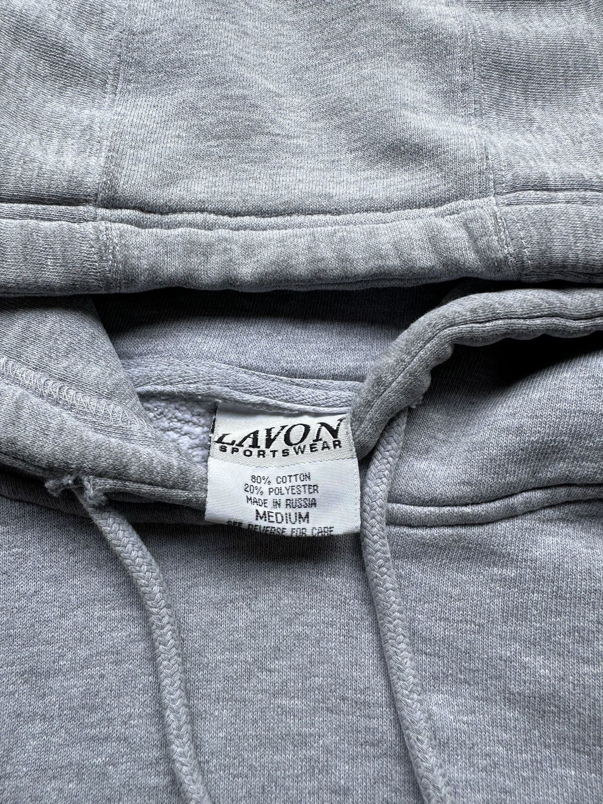 TNA Vintage Y2K Grey Blank hoodie Size US M / EU 48-50 / 2 - 5 Thumbnail