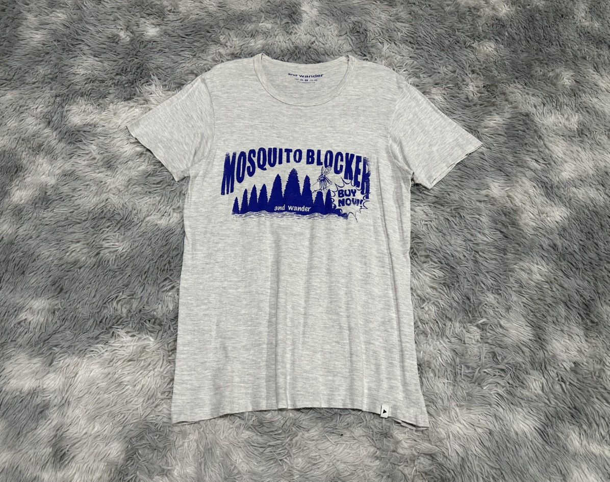 And Wander 🔥Ss18 And Wander Mosquito Blocker Tee Size US L / EU 52-54 / 3 - 2 Thumbnail