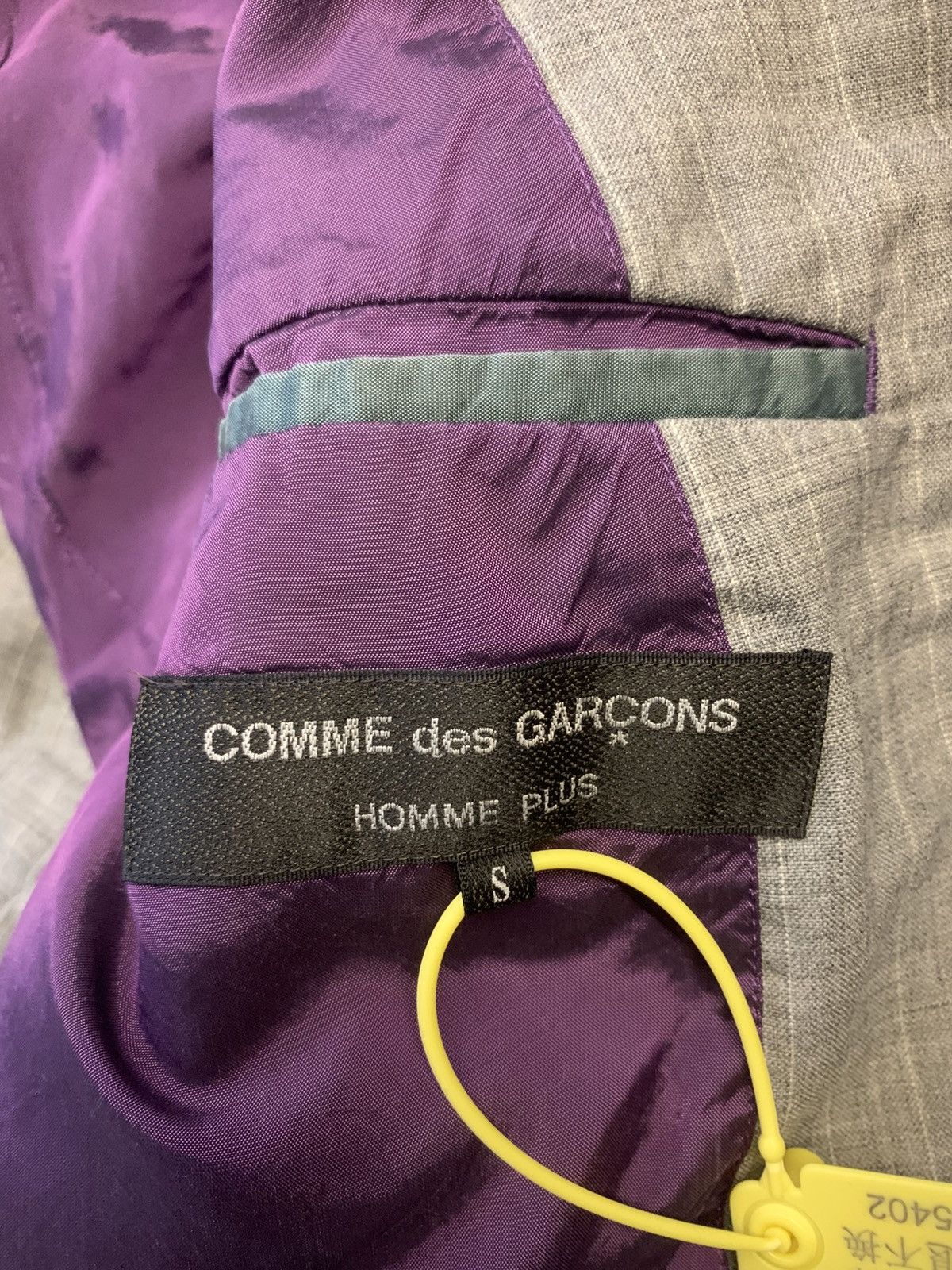 Comme des Garcons Homme Plus Comme des Garçon Homme Plus Patchwork Blazer Size 42R - 5 Thumbnail