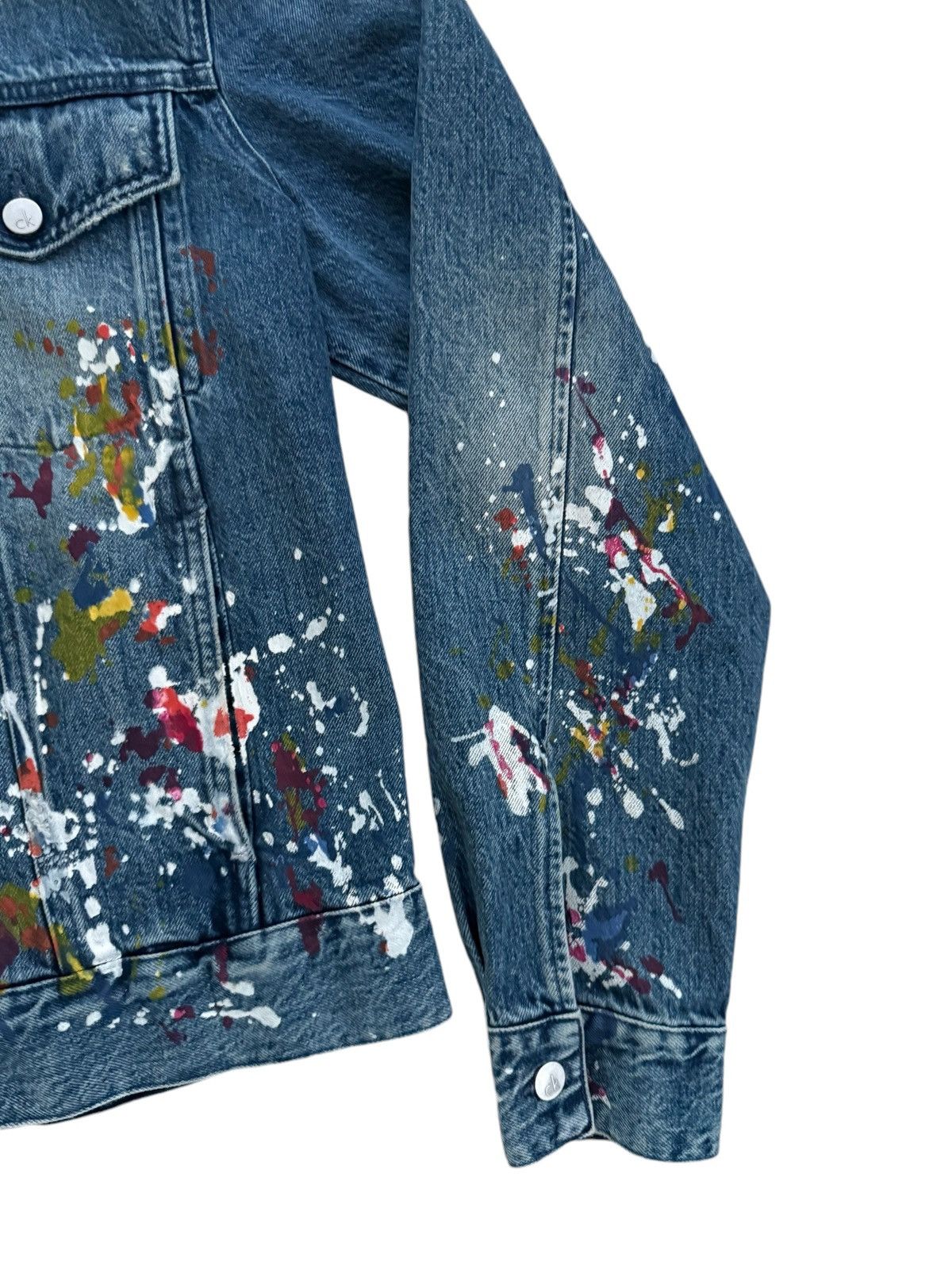 Calvin Klein Calvin Klein paint jacket Size US L / EU 52-54 / 3 - 5 Thumbnail