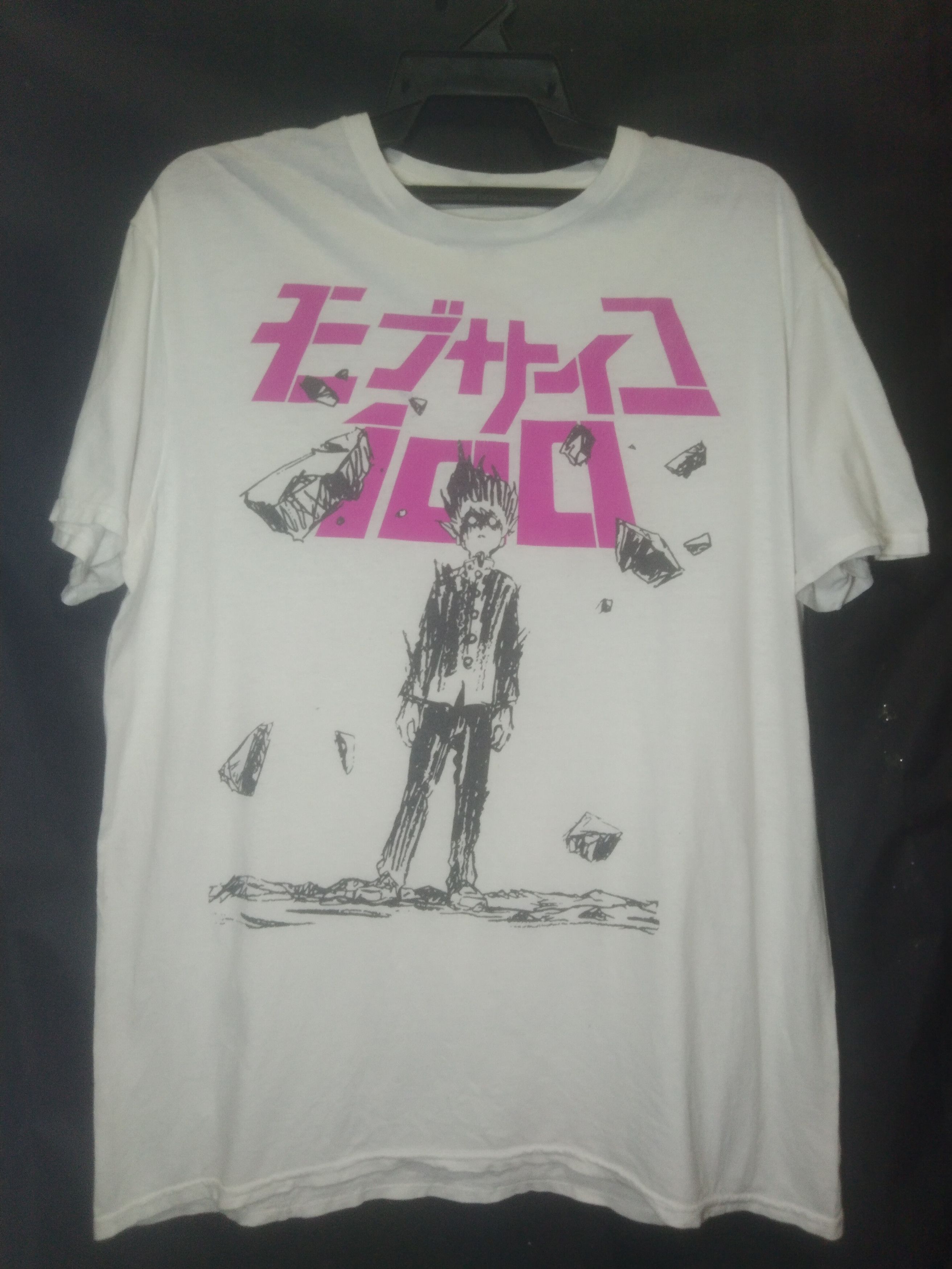 Anime Mob Psycho 100 ©️ Crunchyroll 2010 t-shirt Size US L / EU 52-54 / 3 - 1 Thumbnail