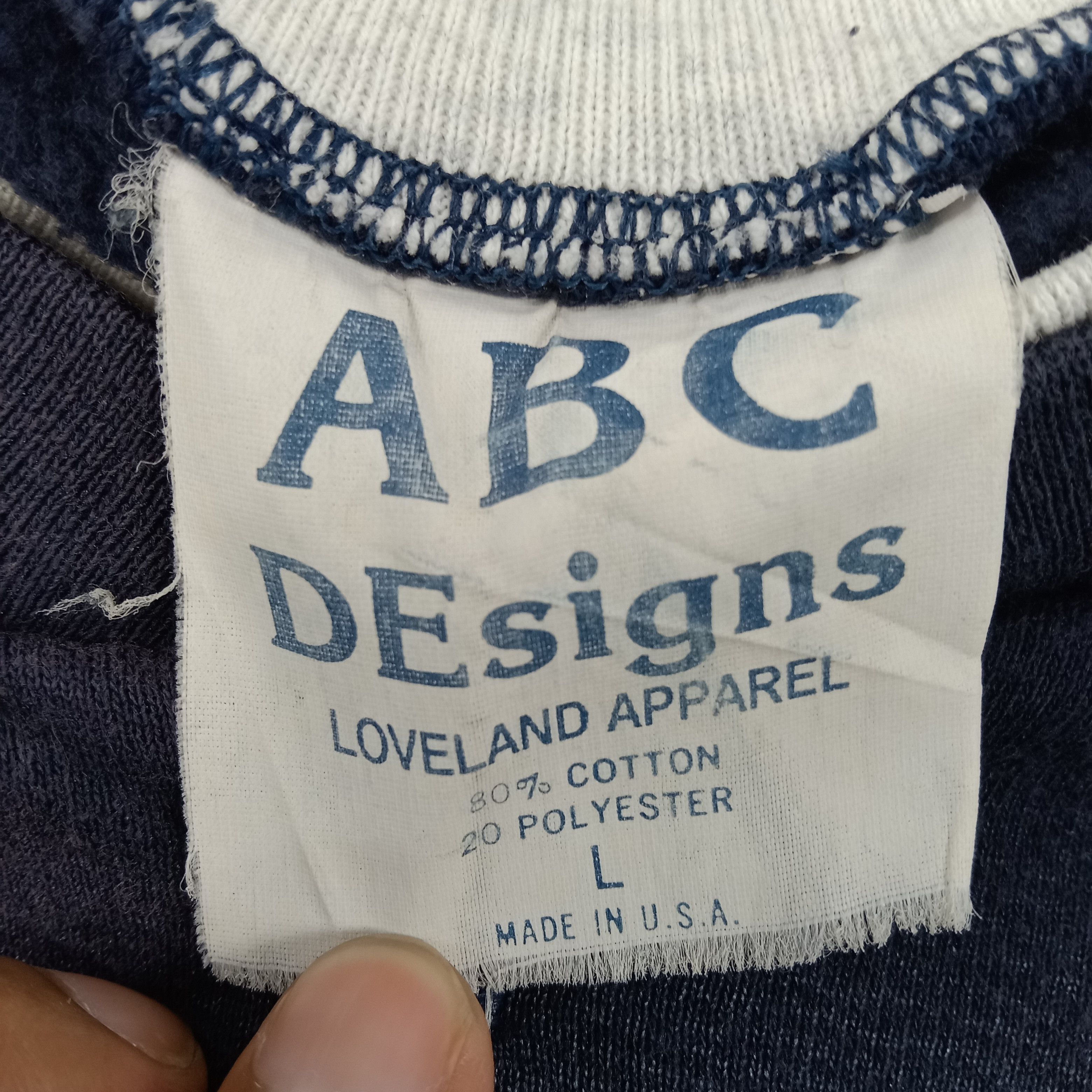 Vintage ABC The Eagle Art Design Full Print Sweatshirt C216N15 Size US M / EU 48-50 / 2 - 5 Thumbnail
