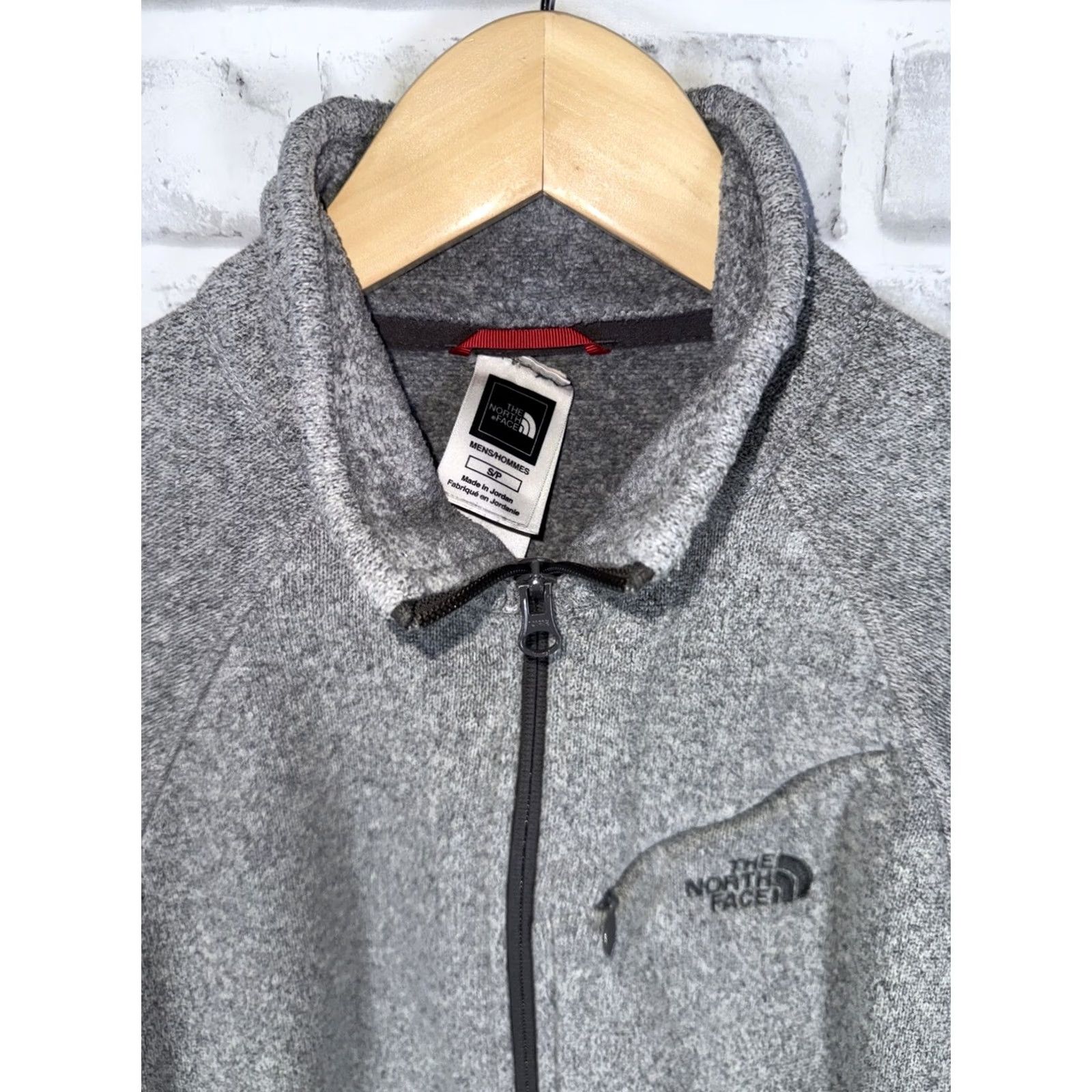 The North Face The North Face Jacket Mens S Gray Full Zip Size US S / EU 44-46 / 1 - 2 Thumbnail