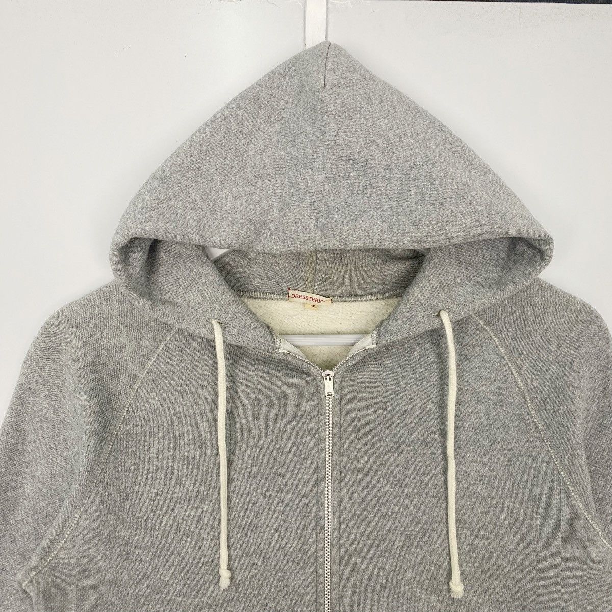 Other Vintage Dressterior Japan Full Zip Hoodie Sweater Grey SizeS Size US S / EU 44-46 / 1 - 4 Thumbnail