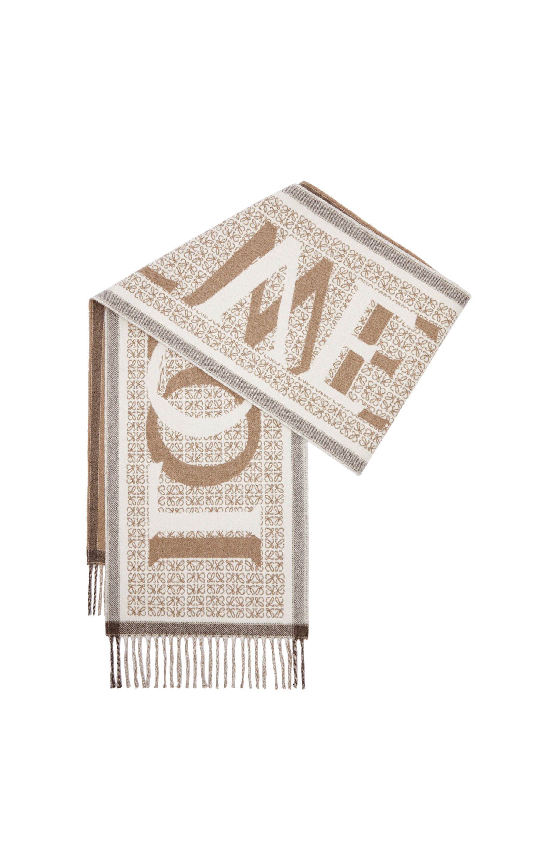 Loewe o1in1g0426 Size: OS / Love Scarf in Multicolor Size ONE SIZE - 5 Thumbnail