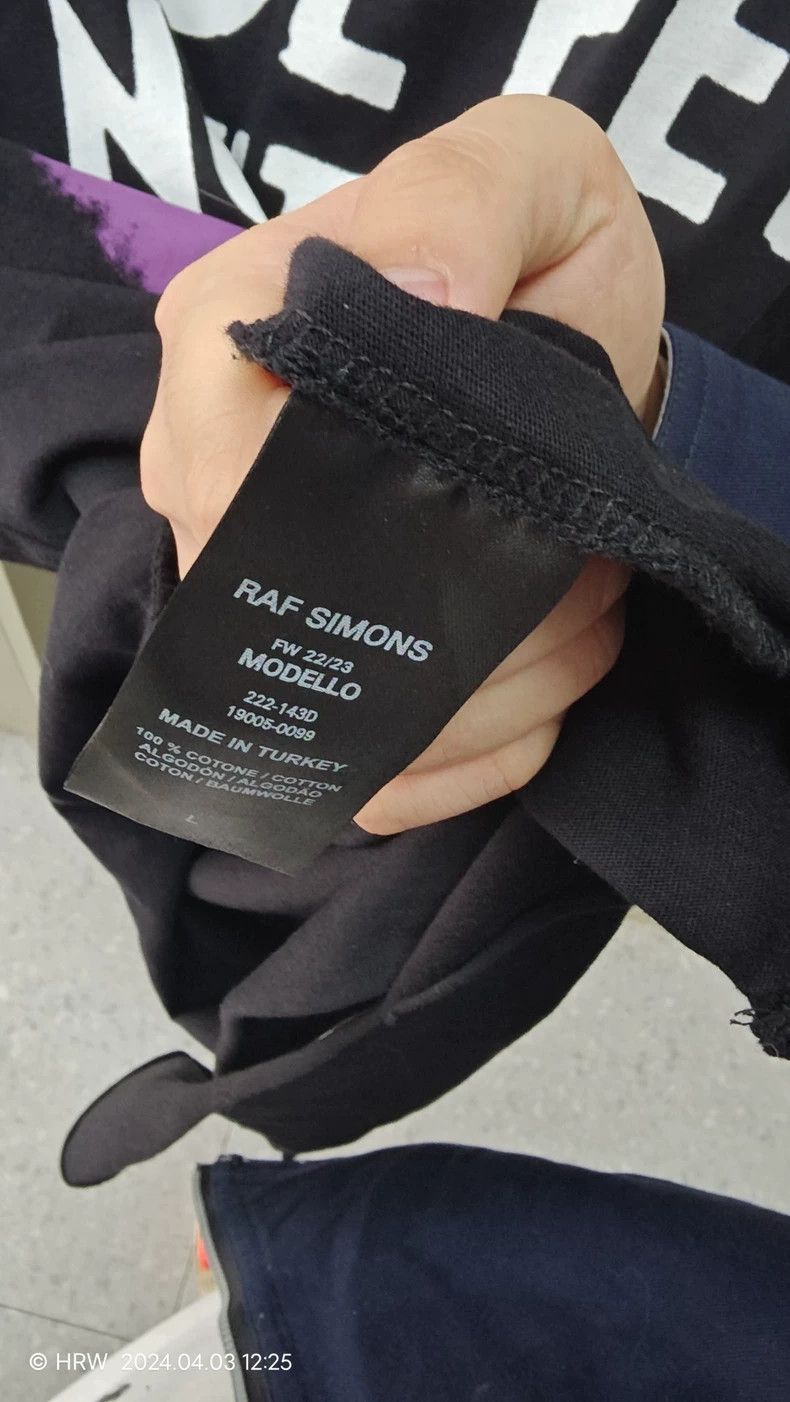 Raf Simons Raf simons Irregular short-sleeved thread Size US L / EU 52-54 / 3 - 4 Thumbnail