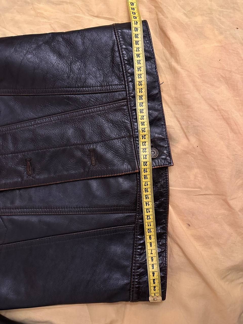 Levi's Vintage Clothing Vintage leather jacket Size 38S - 9 Thumbnail