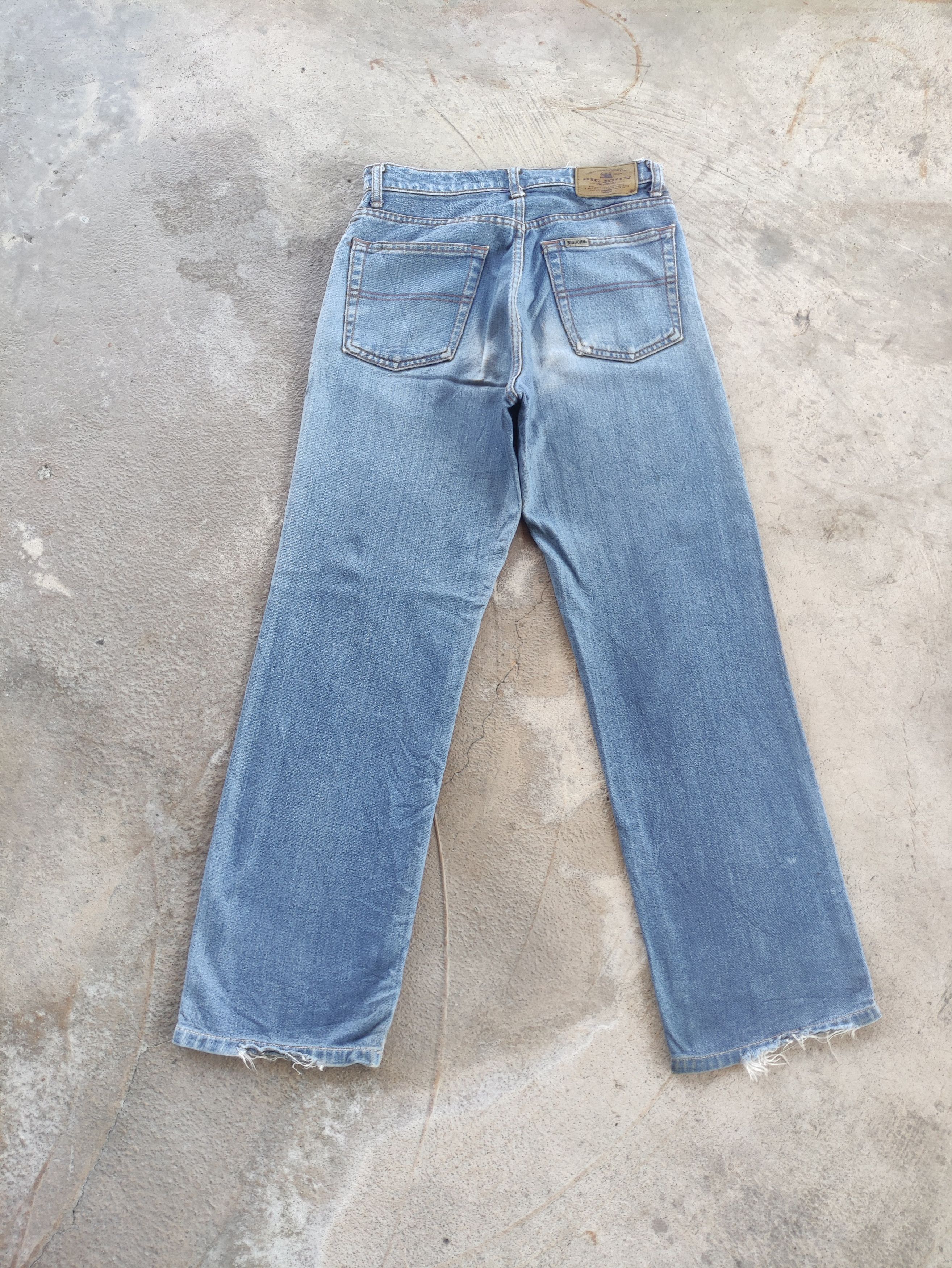 Big John Vintage Big John Jean Distressed Faded Denim Pants Size US 28 / EU 44 - 9 Thumbnail