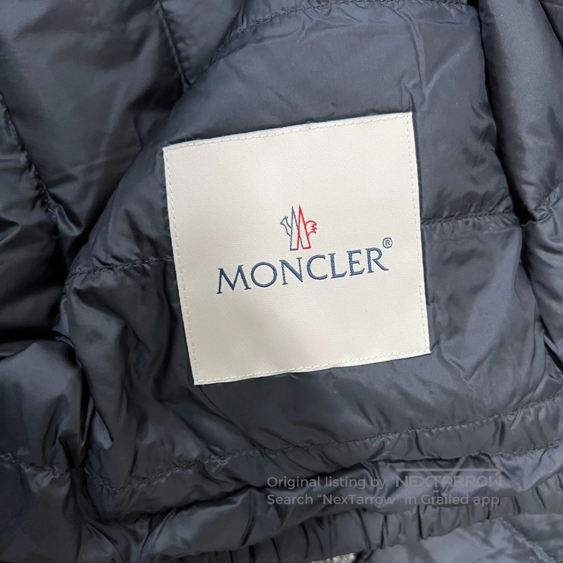 Moncler Moncler Lans Midnight Blue – A lightweight down jacket wit Size US XXL / EU 58 / 5 - 7 Thumbnail