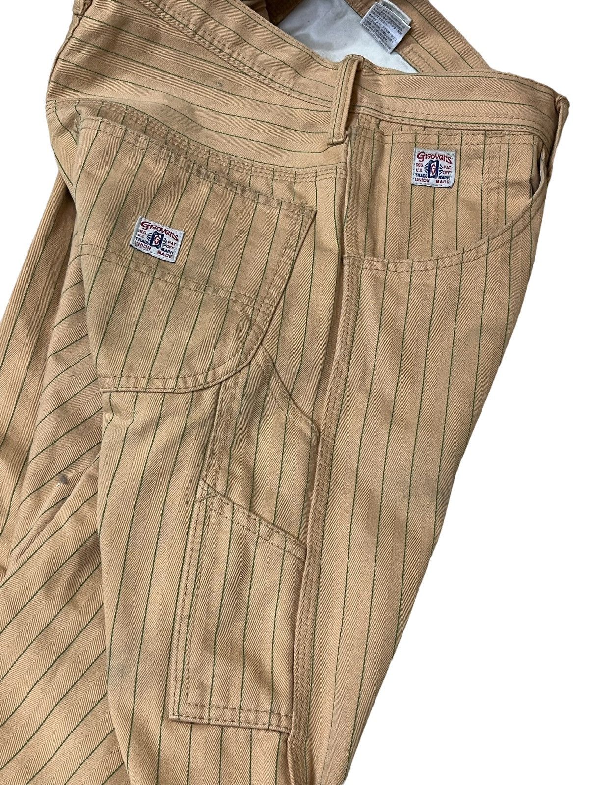 Toyo Enterprises VINTAGE GROOVERS UNION MADE JAPANESE CARPENTER PANT Size US 30 / EU 46 - 8 Thumbnail