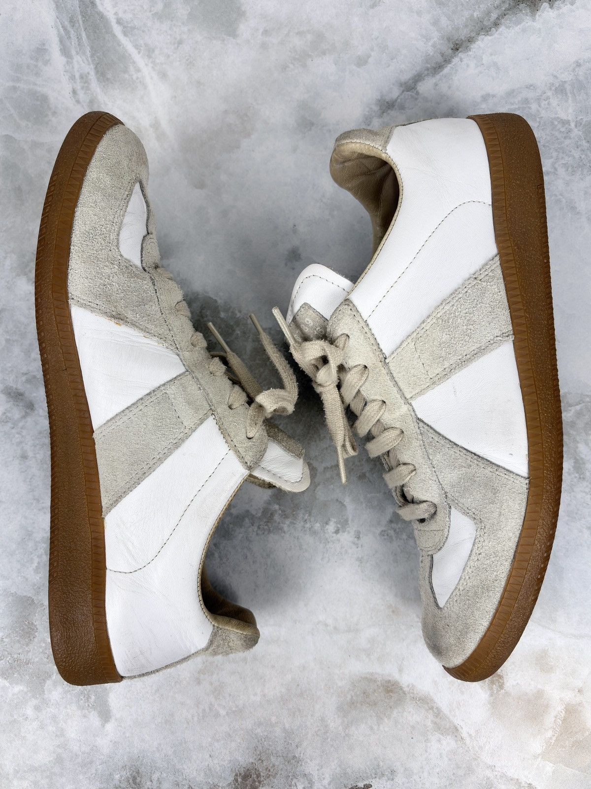 Maison Margiela Maison Margiela Replica Germany Army Trainer Gat Sneakers Size US 8.5 / EU 41-42 - 4 Thumbnail