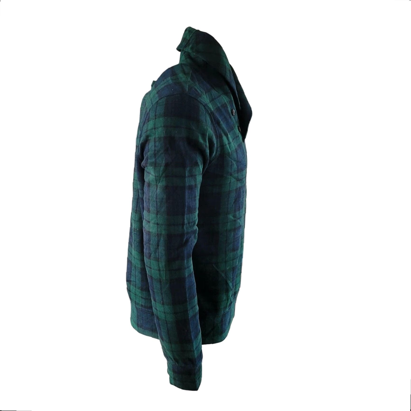 Polo Ralph Lauren Vintage Polo Ralph Lauren Shawl Collar Sweatshirt Green Check Tartan – Size M – Men Size US M / EU 48-50 / 2 - 2 Thumbnail