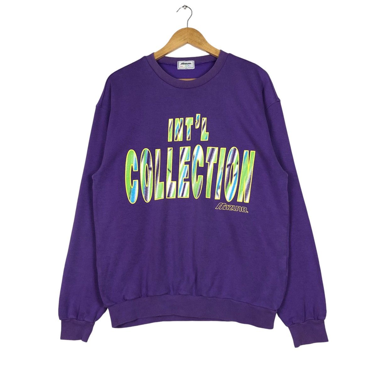 Japanese Brand × Mizuno Vintage Sweatshirt Sportswear Mizuno 90s Medium Size US M / EU 48-50 / 2 - 1 Thumbnail