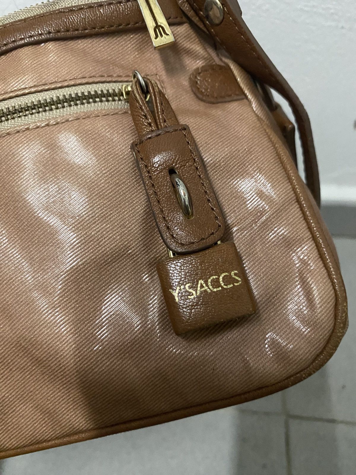 Yohji Yamamoto Vintage Ysaccs Yohji Yamamoto Shoulder Bag Size ONE SIZE - 10 Thumbnail