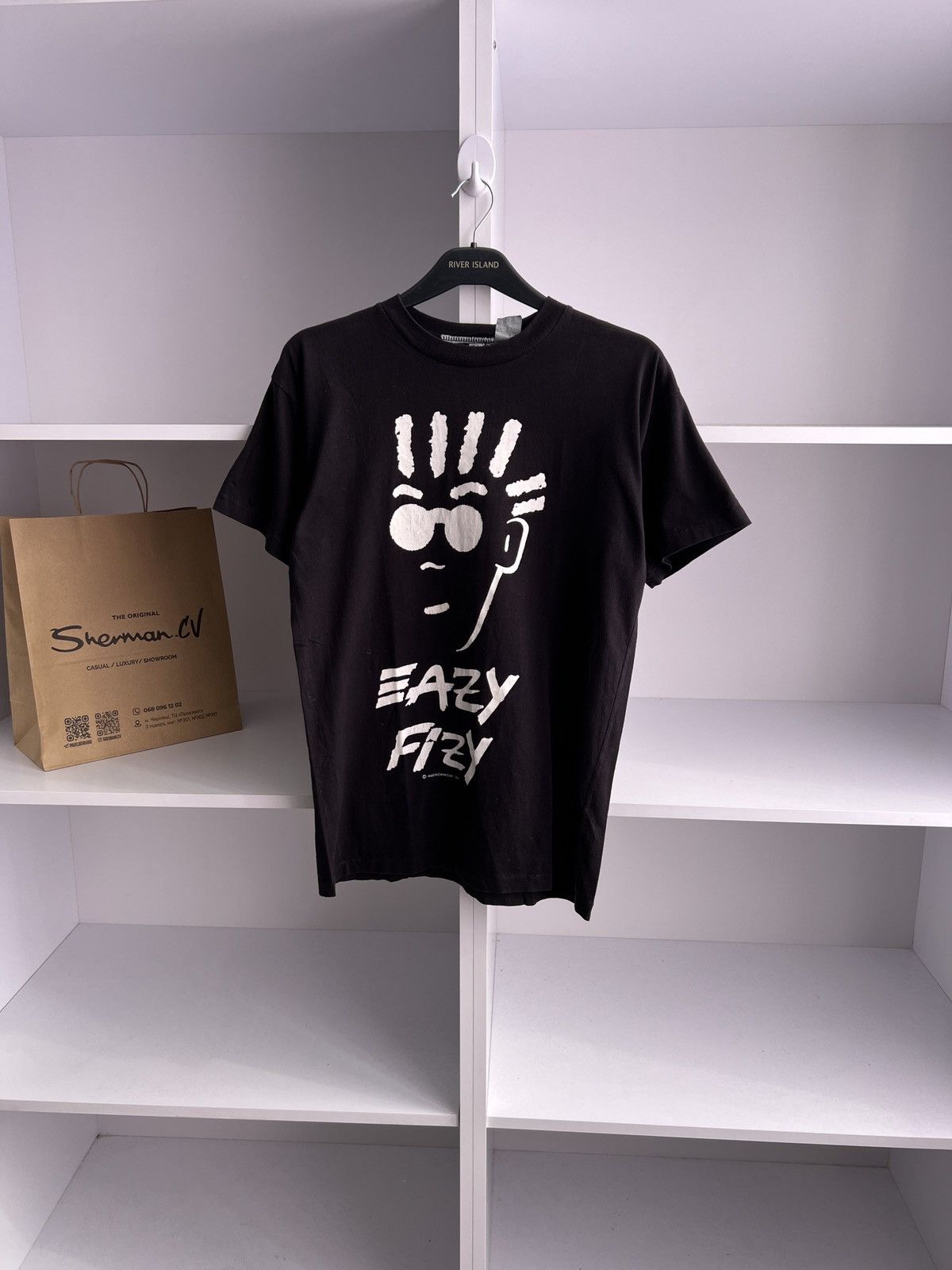 Band Tees × Japanese Brand × Vintage Vintage Eazy Fizy Tee Size US M / EU 48-50 / 2 - 2 Thumbnail