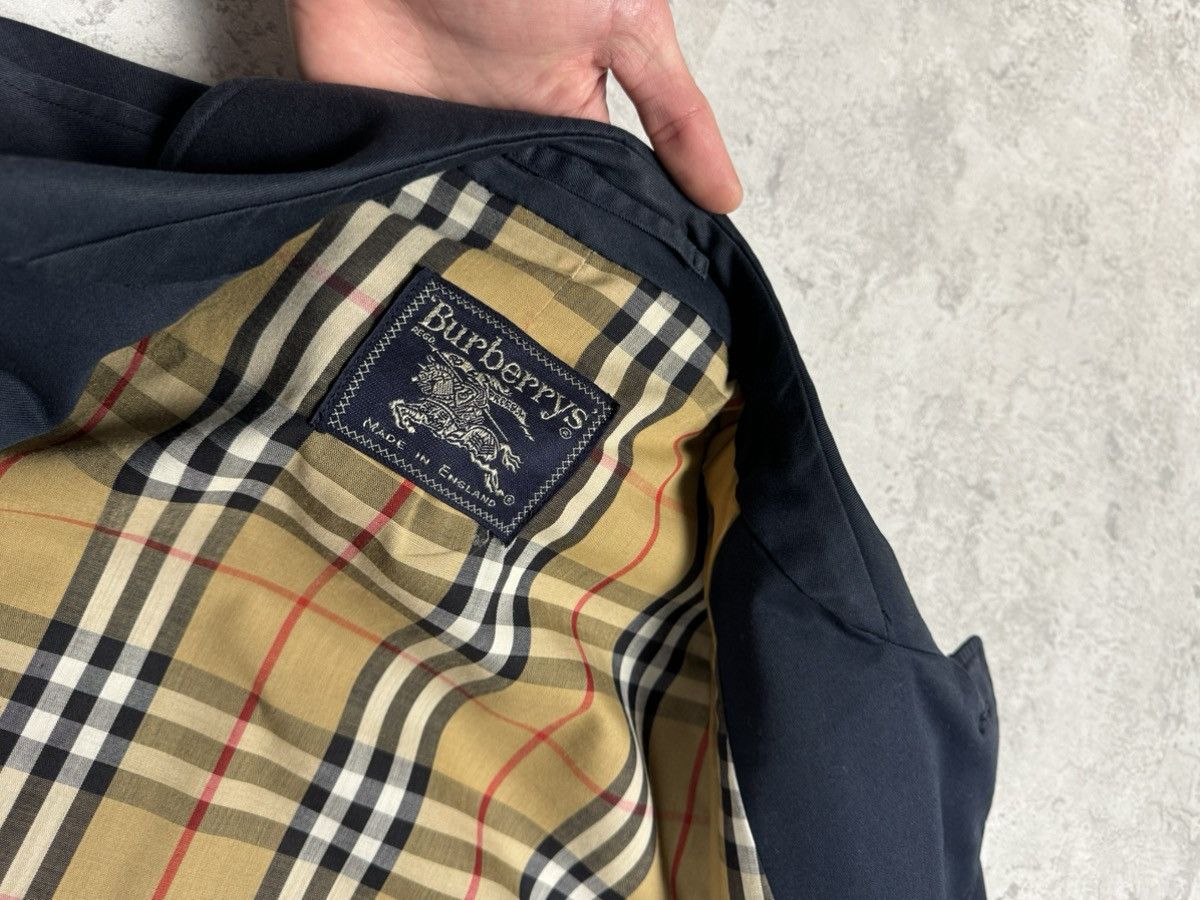 Burberry Vintage Burberry Trench Coat Dark Blue Jacket Size L-XL Size XL / US 12-14 / IT 48-50 - 12 Thumbnail