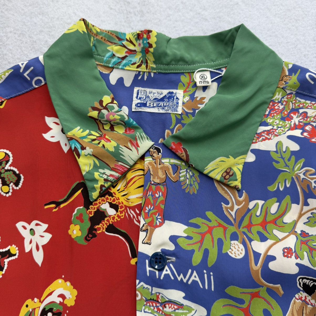 Beams Japan BEAMS Crazy Aloha Shirt 19SS Size US XL / EU 56 / 4 - 5 Thumbnail