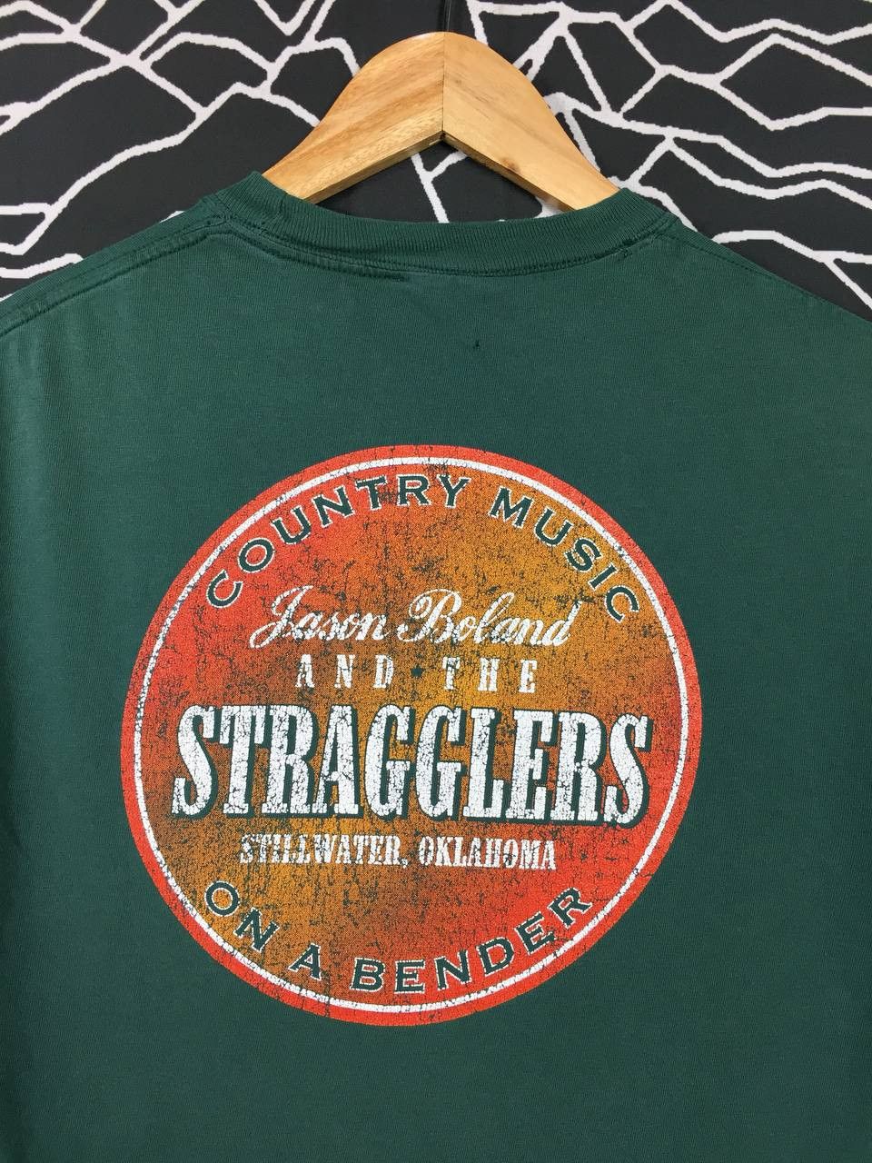 Band Tees × Vintage Jason Boland & The Stragglers Country Music On A Bender Tee Size US S / EU 44-46 / 1 - 3 Thumbnail