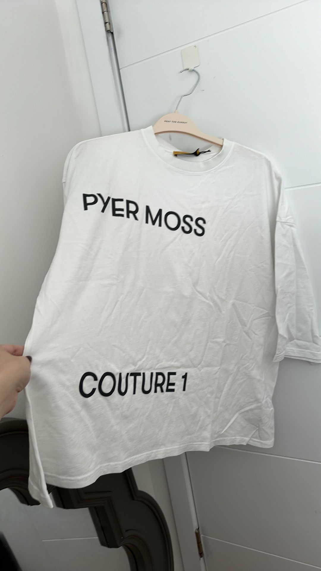 Pyer Moss Couture boxy tee Size US M / EU 48-50 / 2 - 1 Thumbnail