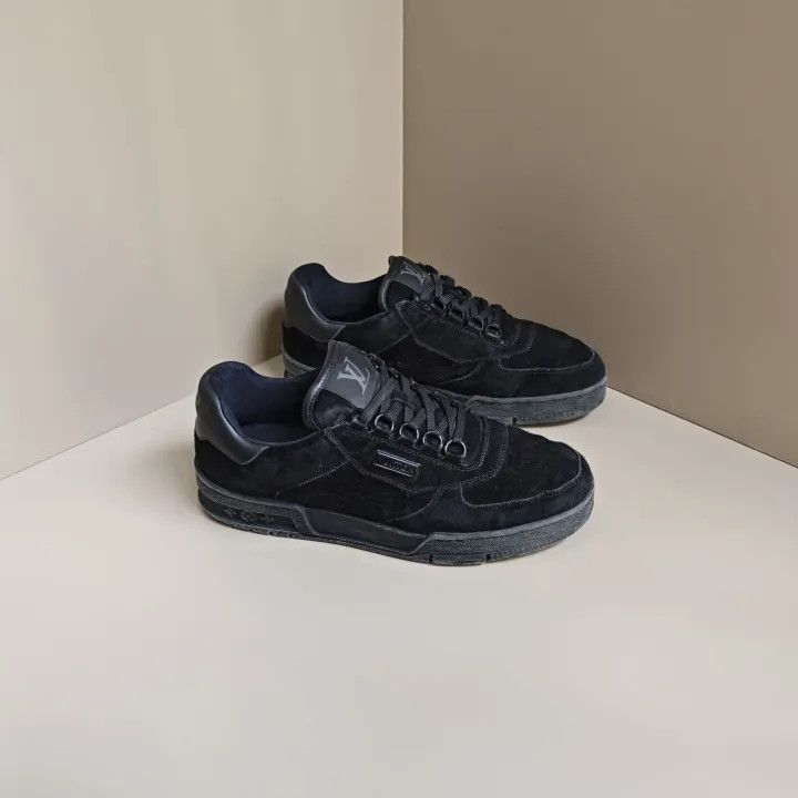 Other Louis Vuitton Trainer Sneakers in Black Suede -2508 Size US 8.5 / EU 41-42 - 6 Thumbnail