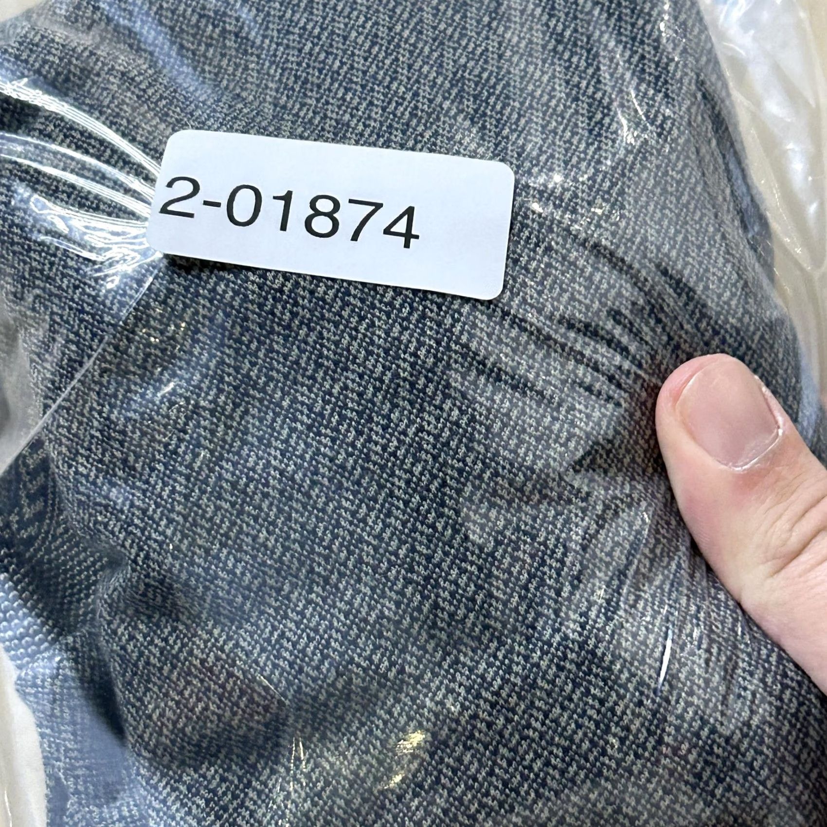 Vintage Arnold Palmer Polo Shirt Mens Medium Gray Herringbone Knit 100% Cotton Golf Size US M / EU 48-50 / 2 - 8 Thumbnail