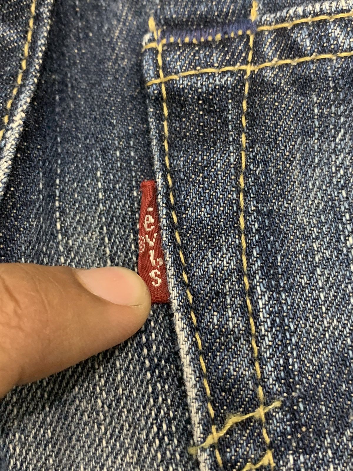 Levi's × Vintage Levis 502 Sanforized Light Whisker Wash (AE21) Size US 31 - 21 Thumbnail