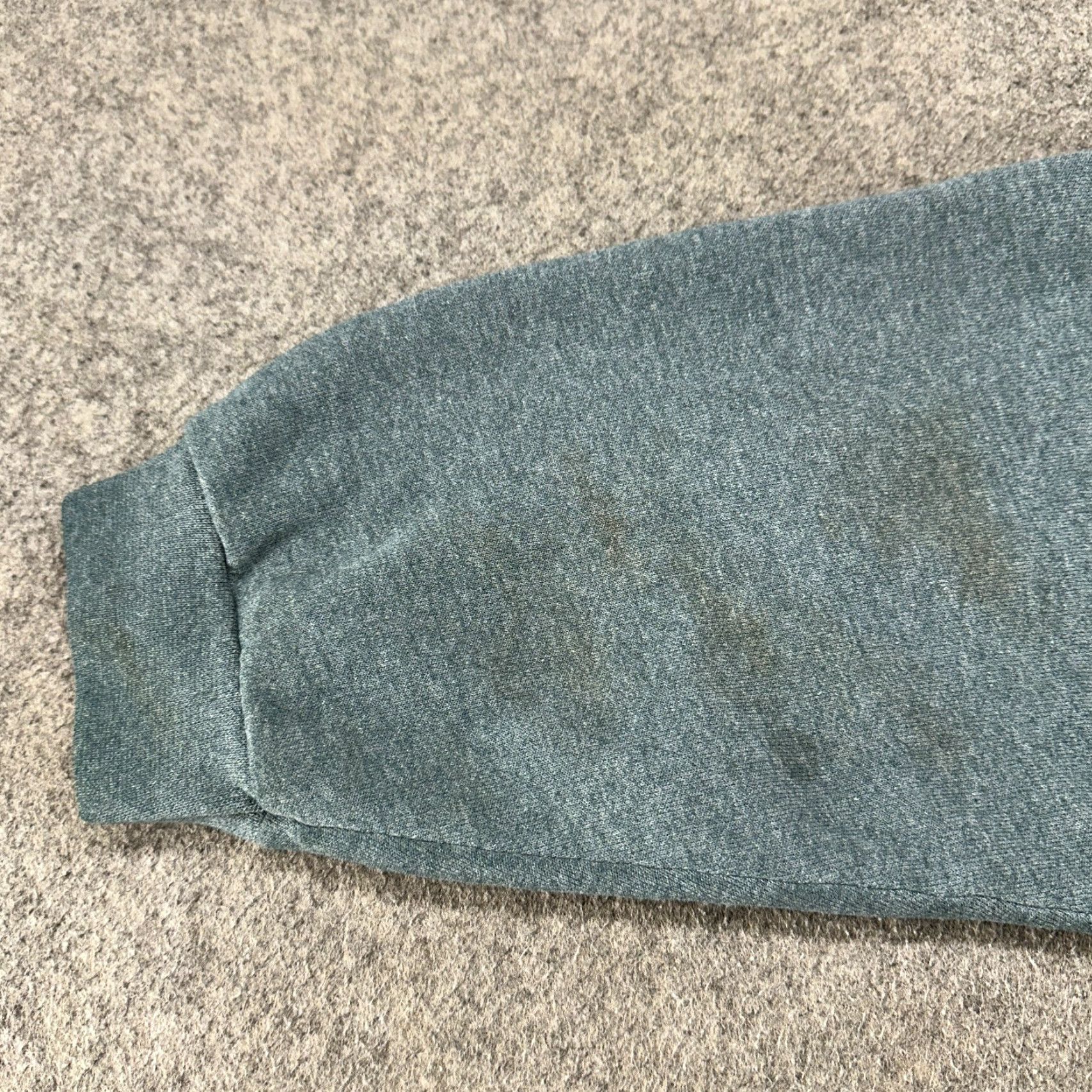 Tultex VINTAGE Tultex Sweatshirt Men 2XL Blue Pullover Crew Neck 90s Distressed Logo 1/2 Zip 1/4 Zip Fleece Cotton Regular Winter Fall Spring Size US XXL / EU 58 / 5 - 4 Thumbnail