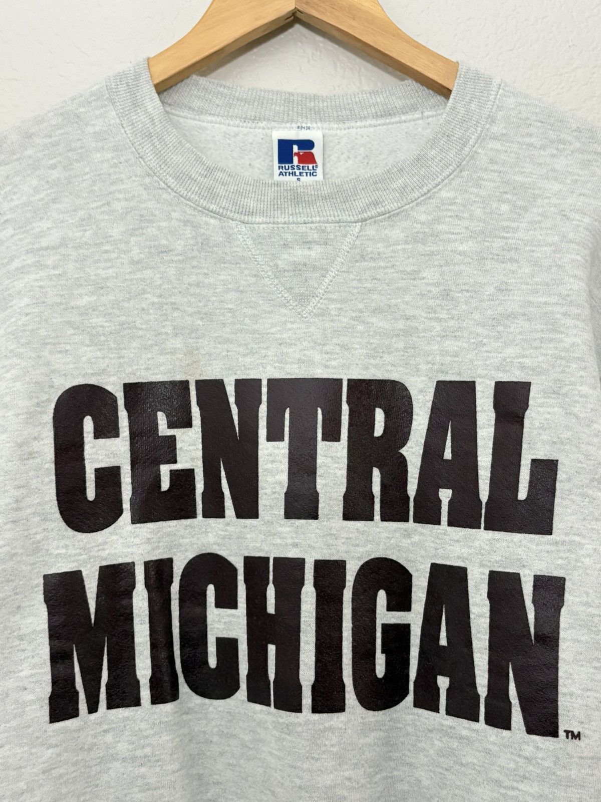 Russell Athletic Central Michigan 90’s Russel Athletic Vintage Sweatshirt Size US S / EU 44-46 / 1 - 2 Thumbnail