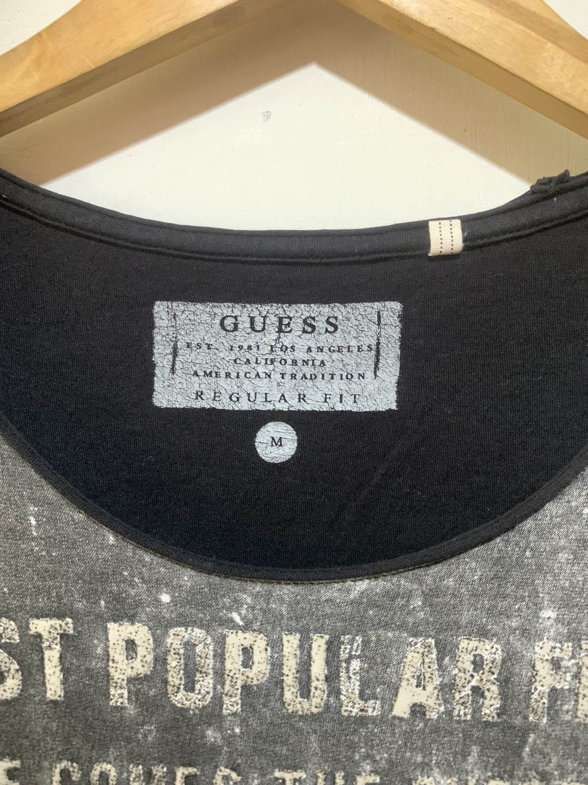 Guess GUESS Poem Tee Shirt Size US M / EU 48-50 / 2 - 8 Thumbnail