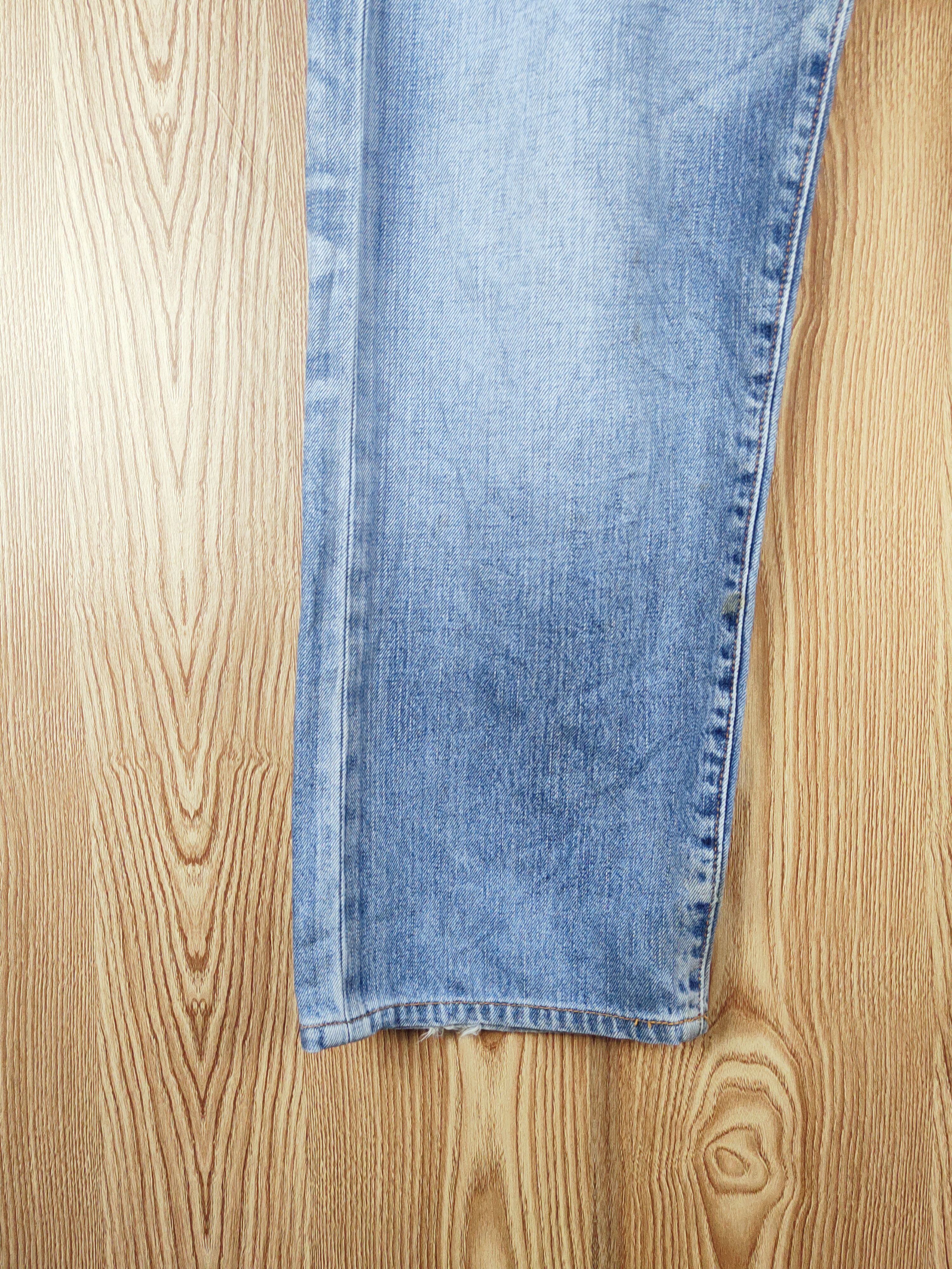 Levi's Levi's Blue Faded Distressed Ripped Jeans #S2714 Size US 35 - 4 Thumbnail