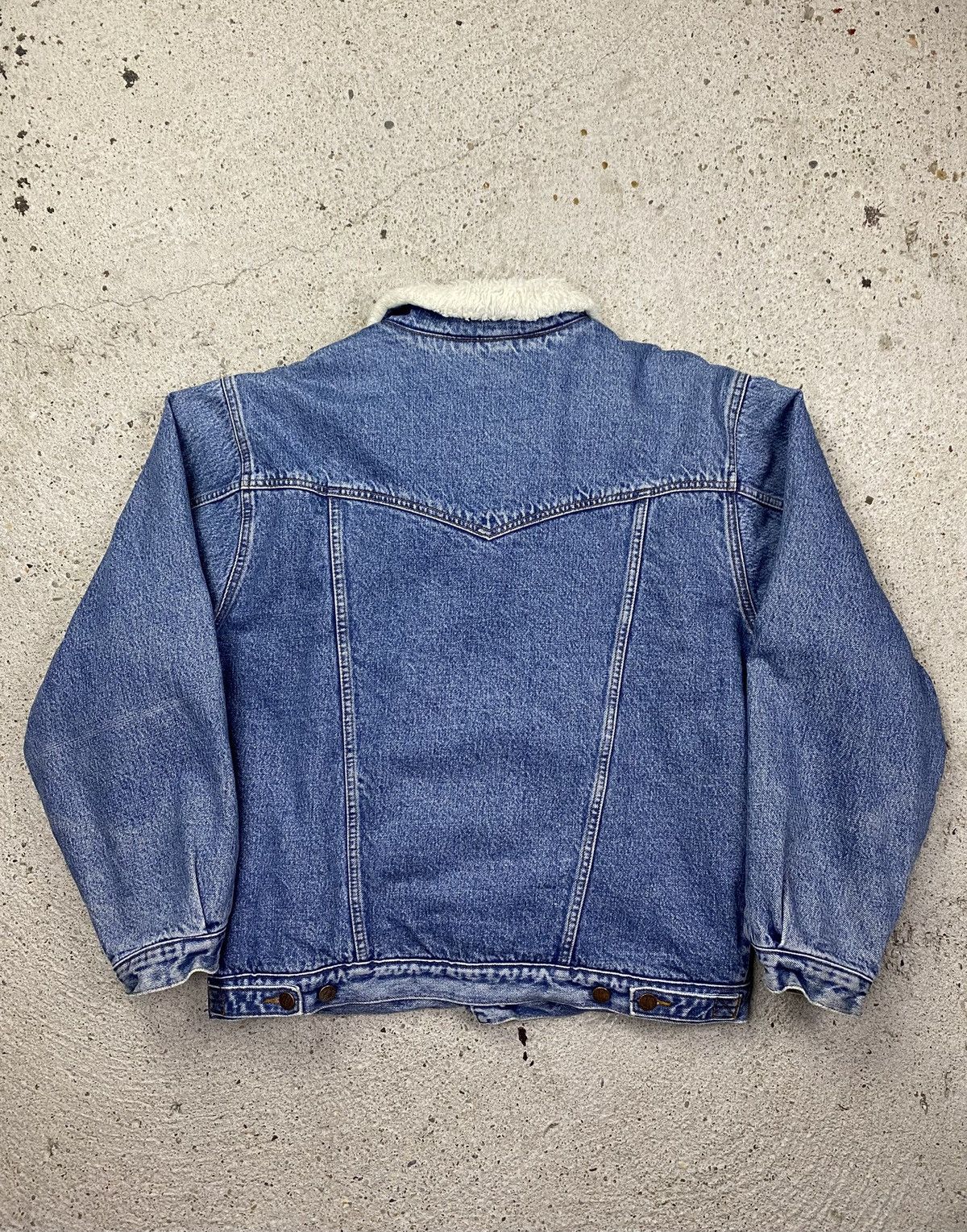 Wrangler Wrangler western sherpa lining denim jacket vintage Size US L / EU 52-54 / 3 - 7 Thumbnail