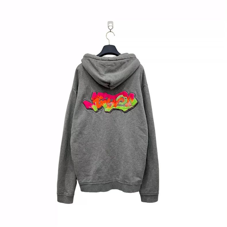Louis Vuitton Louis Vuitton Graffiti Large Logo Hooded Jacket Size US XXL / EU 58 / 5 - 3 Thumbnail
