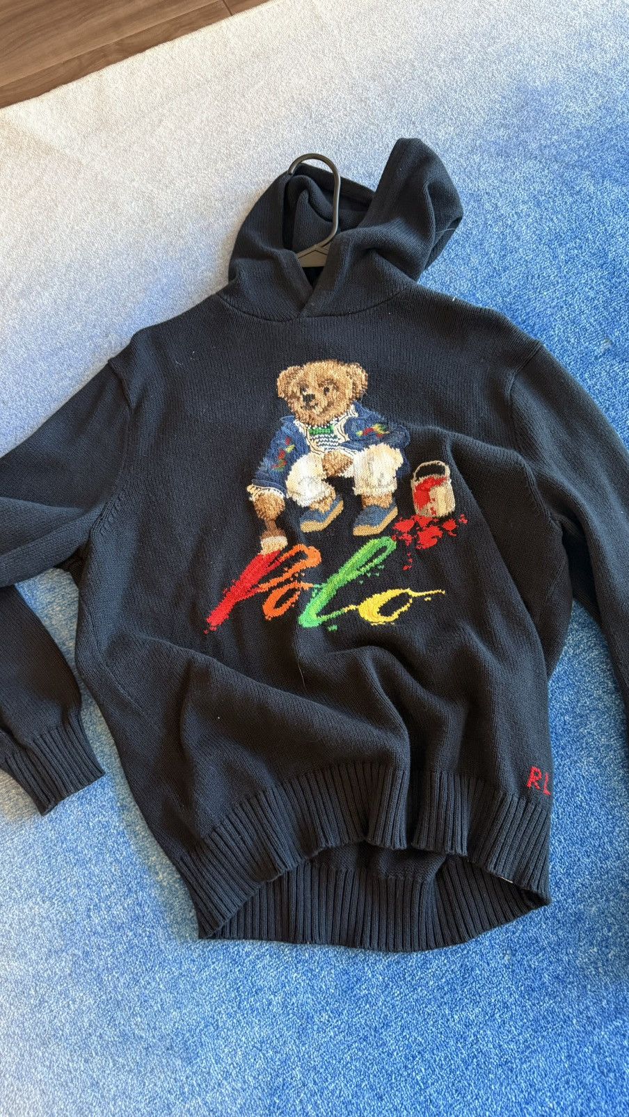 Ralph Lauren Ralph Lauren Polo Bear Hoodie Size US L / EU 52-54 / 3 - 1 Thumbnail