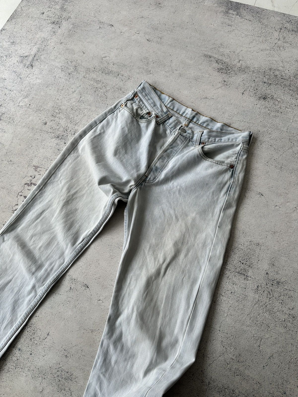 Levi's × Levi's Vintage Clothing × Vintage Vintage Levi’s 501 Denim Faded Jeans Size US 33 - 4 Thumbnail